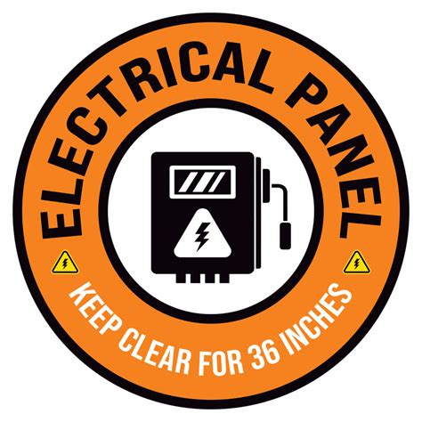 Electrical Panel Decals 